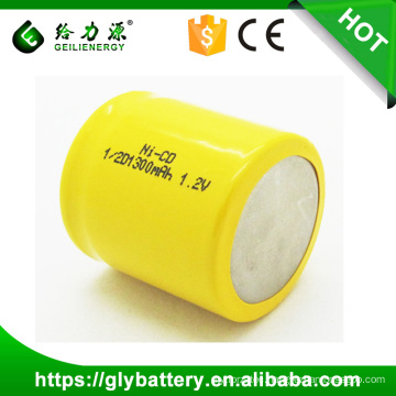 Cheap Price wholesale OEM 1300mah nicd 1.2v ni cd battery recharge battery